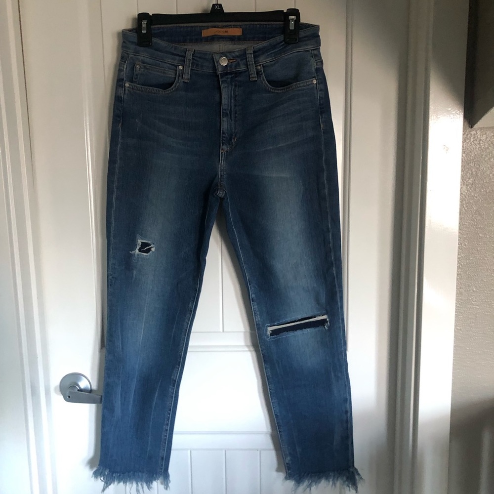 JOE’S ‘the Charlie’ high rise skinny crop denim